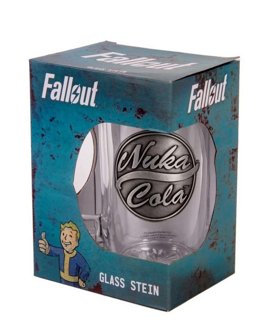 Home And Office * | Fallout: Nuka Cola Stein Glass Online