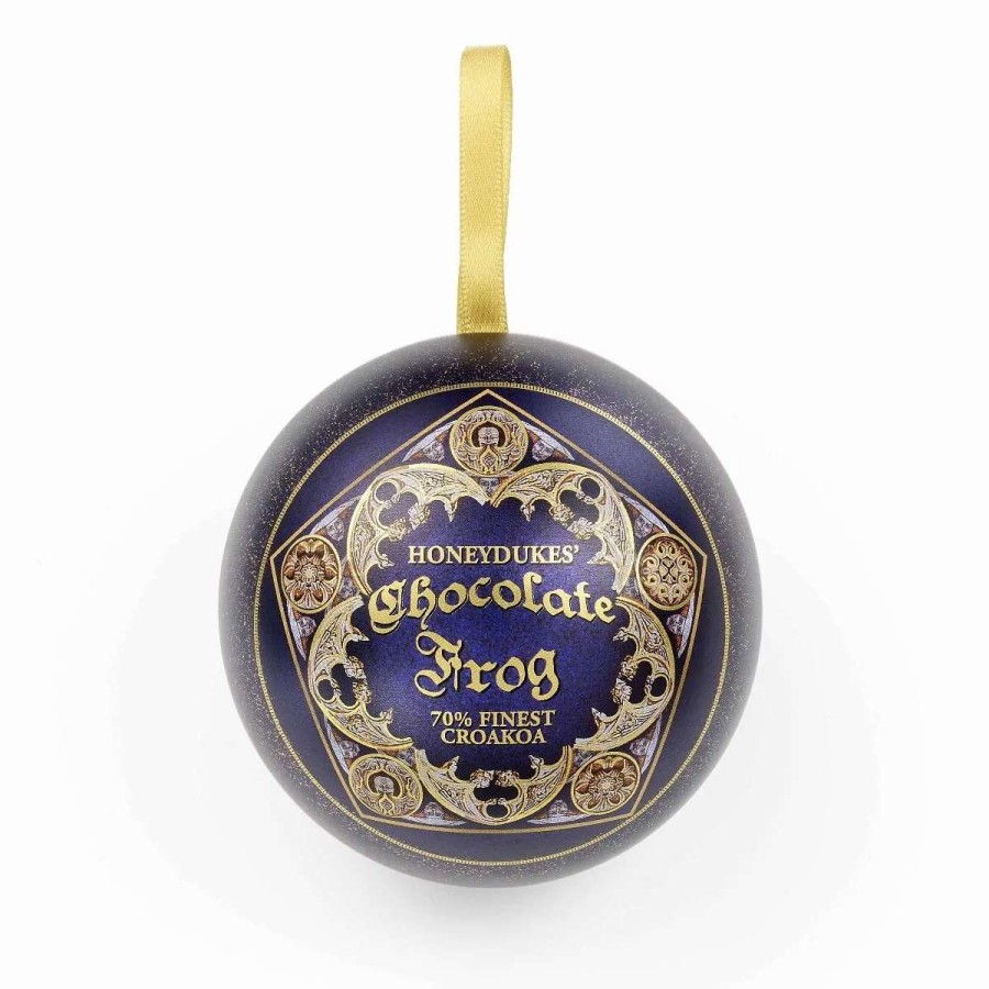 Home And Office * | Harry Potter: Chocolate Frog Christmas Gift Bauble With Pin Badge Preorder Large Choice