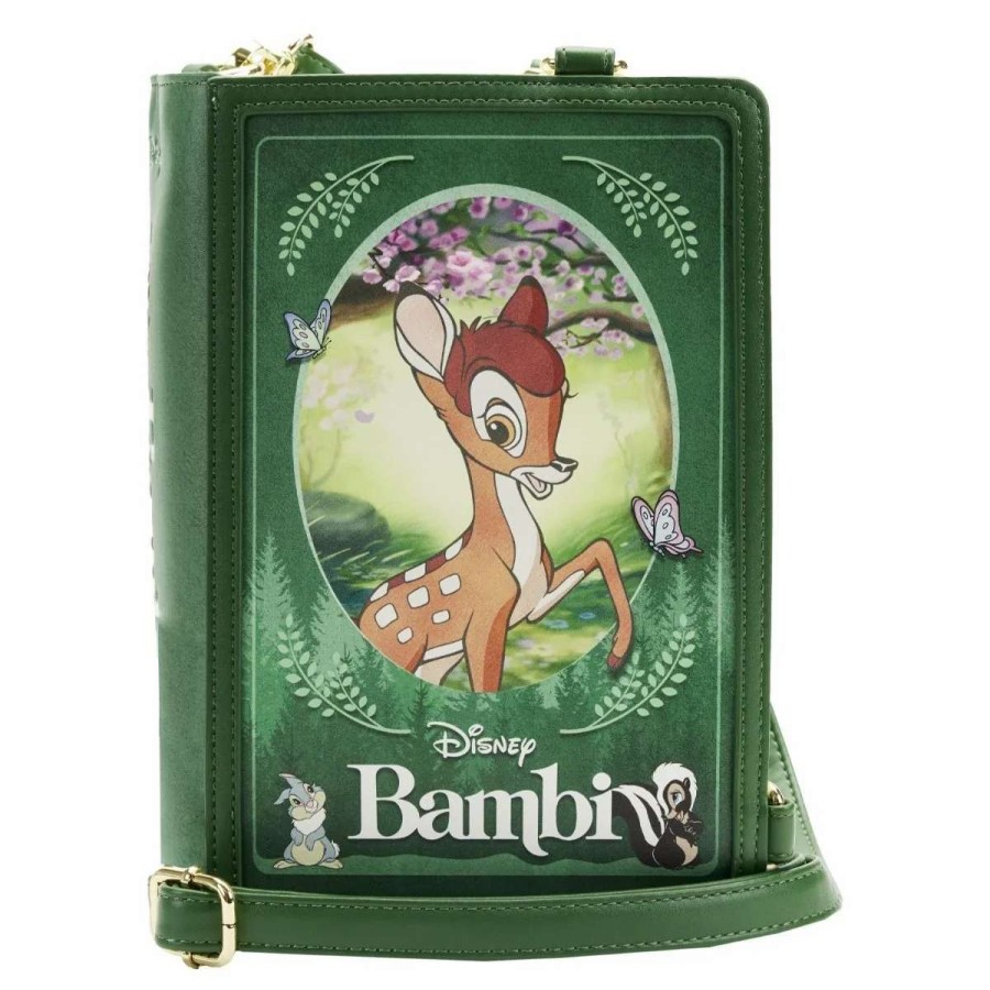 T-Shirts And Clothing * | Bambi: Classic Books Convertible Loungefly Crossbody Bag Exclusive Design