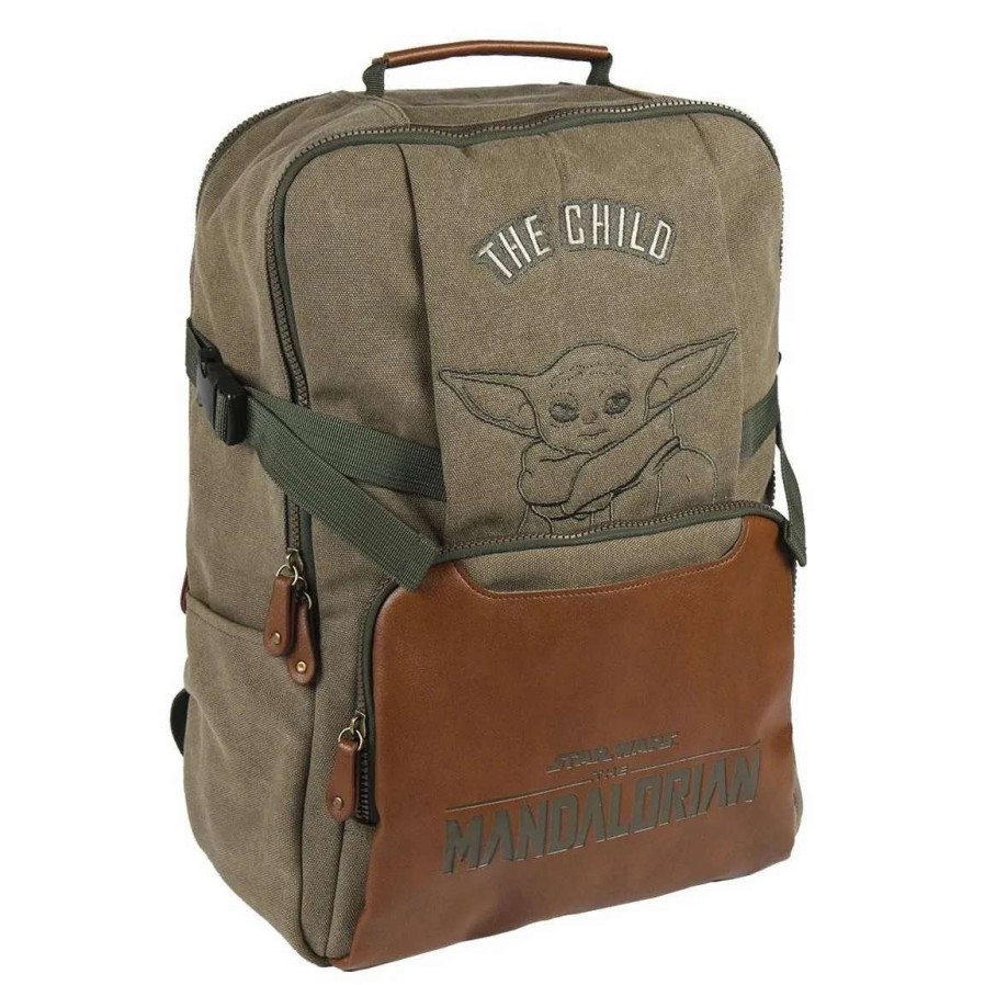 T-Shirts And Clothing * | Star Wars: The Mandalorian The Child/Baby Yoda Premium Backpack Bargain Sale