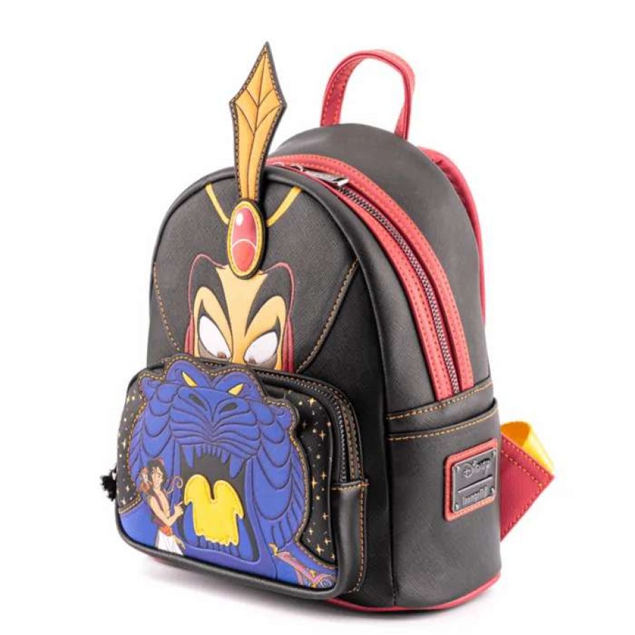 T-Shirts And Clothing * | Aladdin: Jafar Villains Scene Loungefly Mini Backpack Large Choice