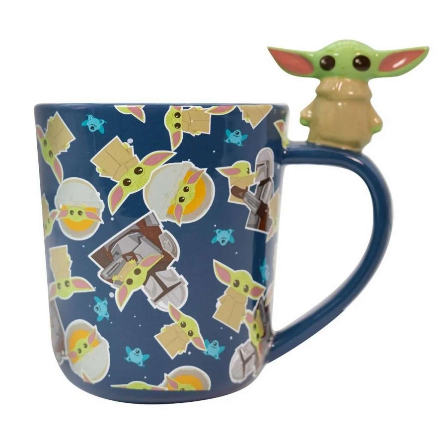 Home And Office * | Star Wars: The Mandalorian The Child 3D Mug Preorder Exclusive Design