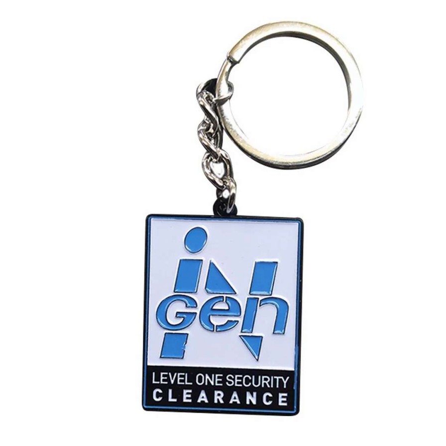 T-Shirts And Clothing * | Jurassic Park: Ingen Limited Edition Keyring Top Sell