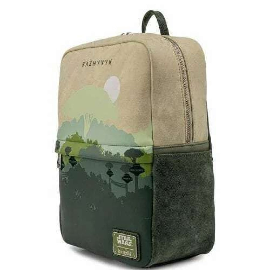 T-Shirts And Clothing * | Loungefly Star Wars: Lands Kashyyyk Square Mini Backpack Cut Price