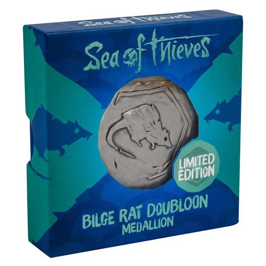 Props- Figures And Plushies * | Sea Of Thieves: Limited Edition Bilge Rat Doubloon Replica Unique