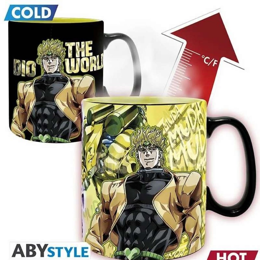 Home And Office * | Jojo'S Bizarre Adventure: Jotaro Dio Heat Change Mug Discount Store