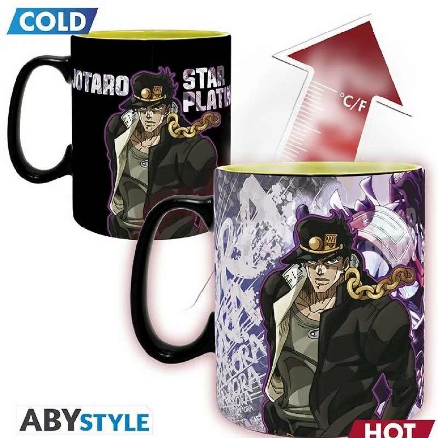 Home And Office * | Jojo'S Bizarre Adventure: Jotaro Dio Heat Change Mug Discount Store