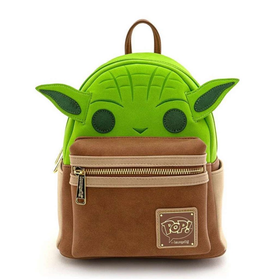 T-Shirts And Clothing * | Star Wars: Yoda Pop! By Loungefly Mini Backpack Online