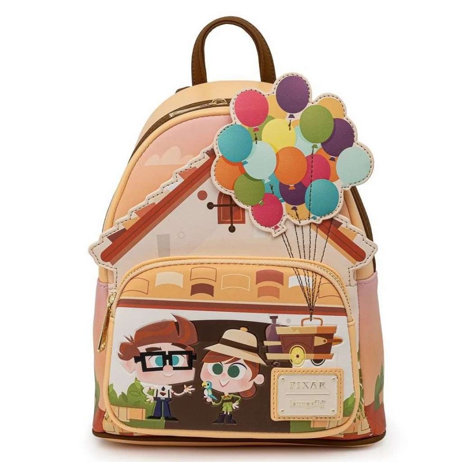 T-Shirts And Clothing * | Loungefly Pixar: Up Working Buddies Mini Backpack Online