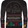 T-Shirts And Clothing * | Harry Potter: I'D Rather Stay At Hogwarts Ugly Christmas Sweater Closeout Sale