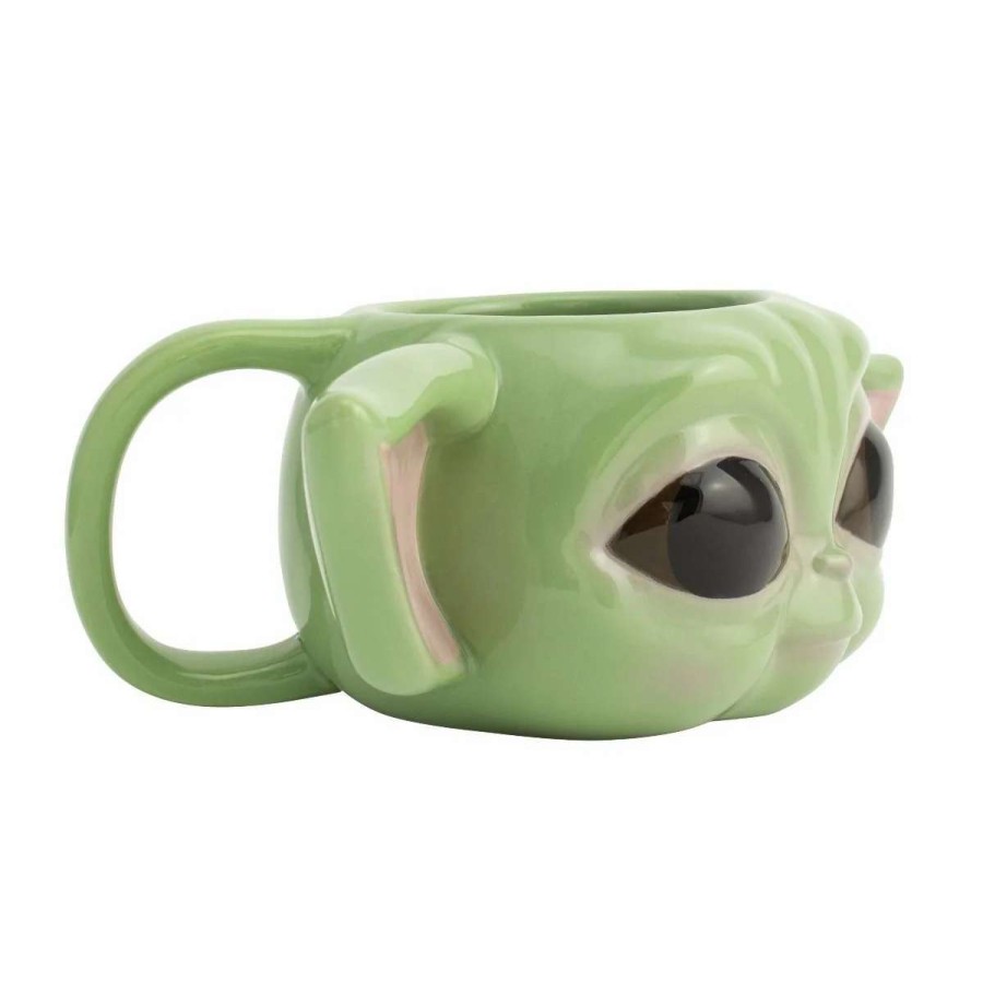 Home And Office * | Star Wars: The Mandalorian The Child/Baby Yoda Shaped Mug Latest