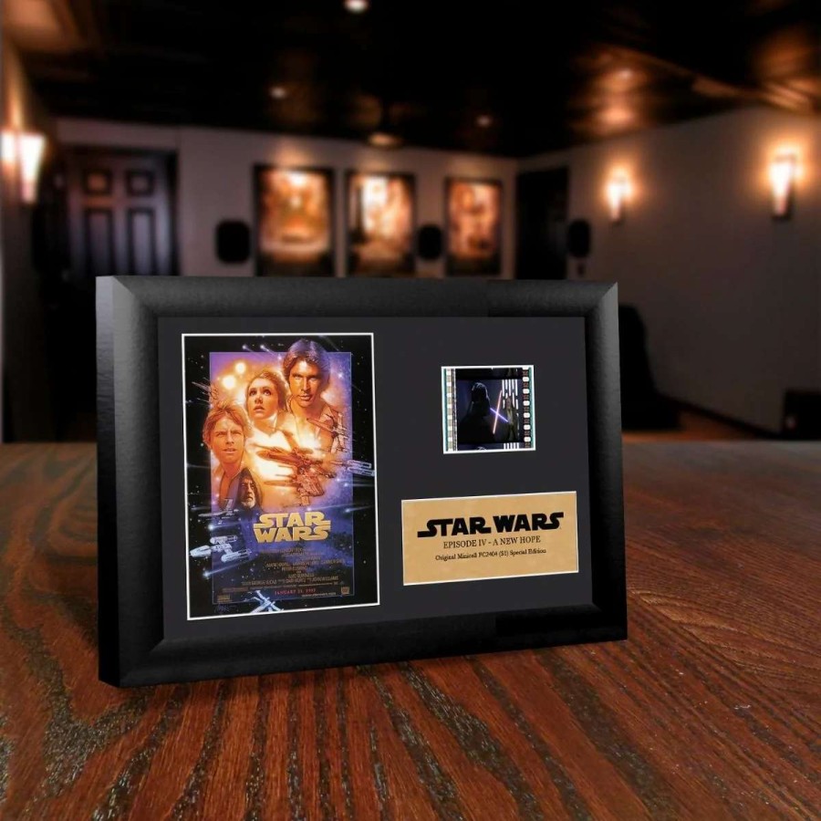 Props- Figures And Plushies * | Star Wars: Episode Iv A New Hope Mini Framed Film Cell Preorder Exclusive