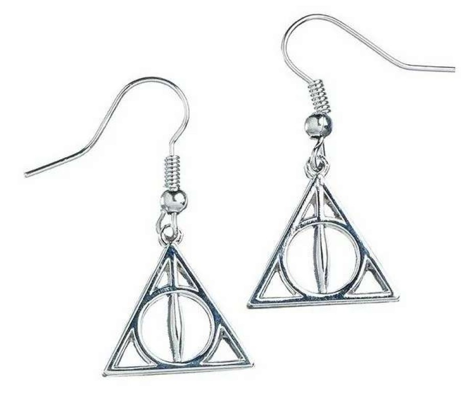 T-Shirts And Clothing * | Harry Potter: Deathly Hallows Earrings Closeout Sale