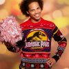 T-Shirts And Clothing * | Jurassic Park: Ugly Christmas Uh…Finds A Way Ugly Christmas Sweater Exclusive Design