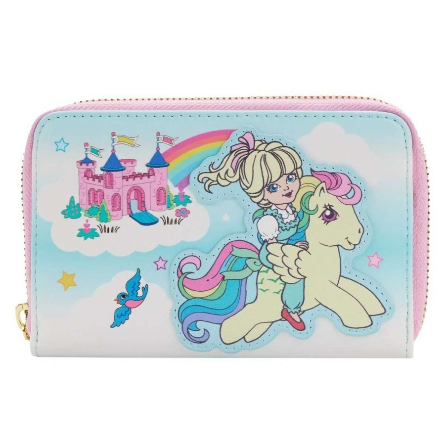 T-Shirts And Clothing * | My Little Pony: Castle Loungefly Zip Around Wallet Bargain Sale