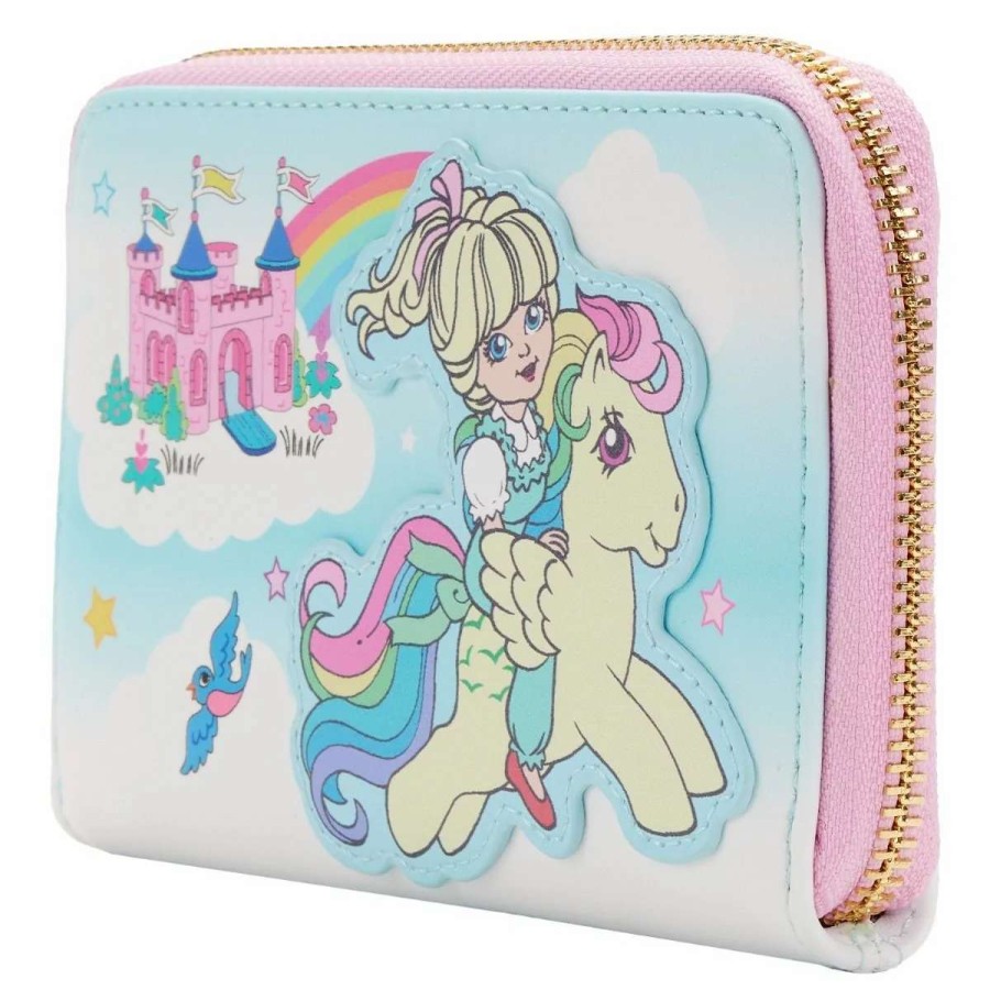 T-Shirts And Clothing * | My Little Pony: Castle Loungefly Zip Around Wallet Bargain Sale