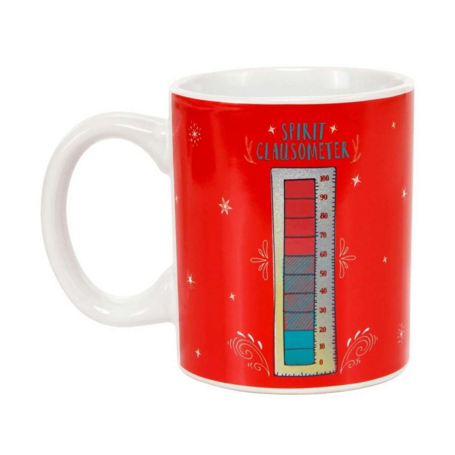 Home And Office * | Elf: Spirit Clausometer Heat Change Mug Discounts