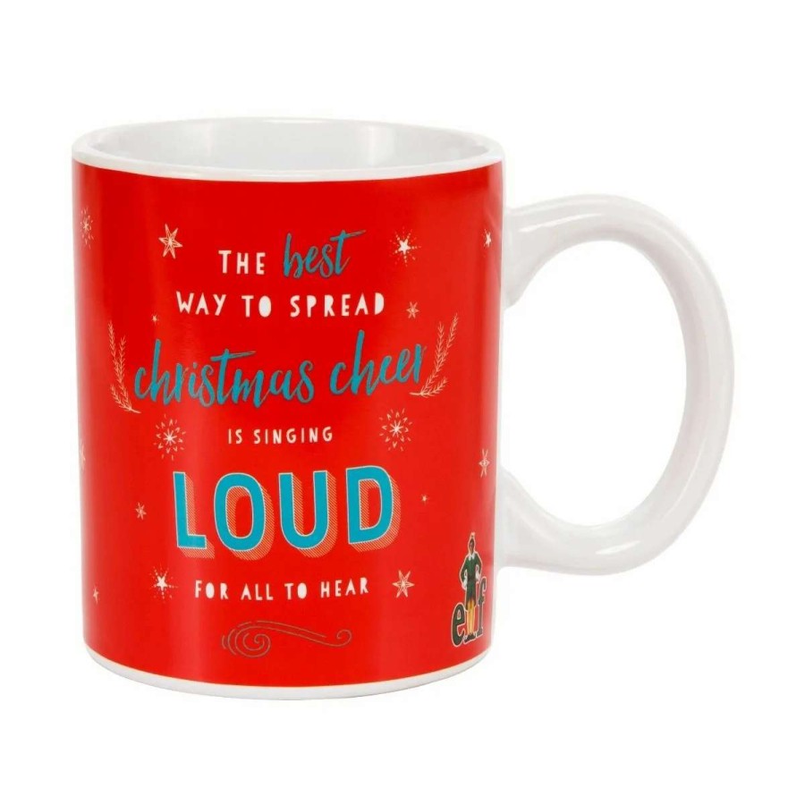 Home And Office * | Elf: Spirit Clausometer Heat Change Mug Discounts