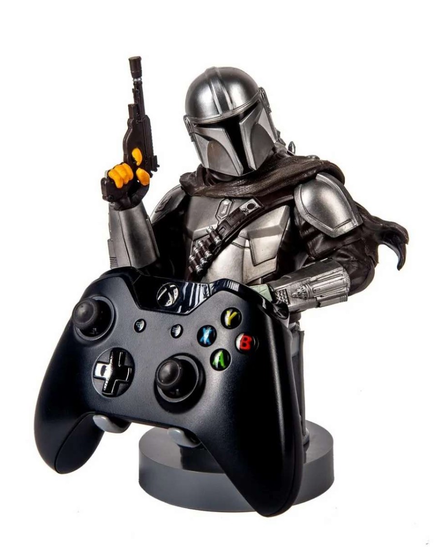 Home And Office * | Star Wars: The Mandalorian 8 Inch Cable Guy Phone And Controller Holder Large Choice