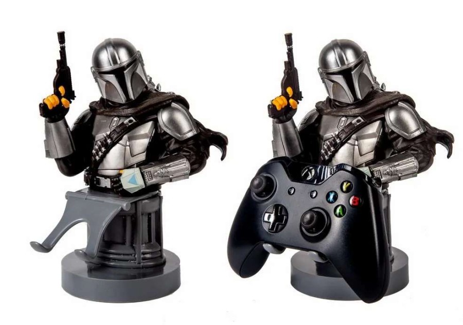 Home And Office * | Star Wars: The Mandalorian 8 Inch Cable Guy Phone And Controller Holder Large Choice