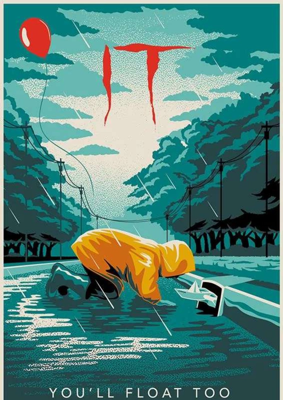 Home And Office * | It: Sewer Limited Edition Art Print Unique