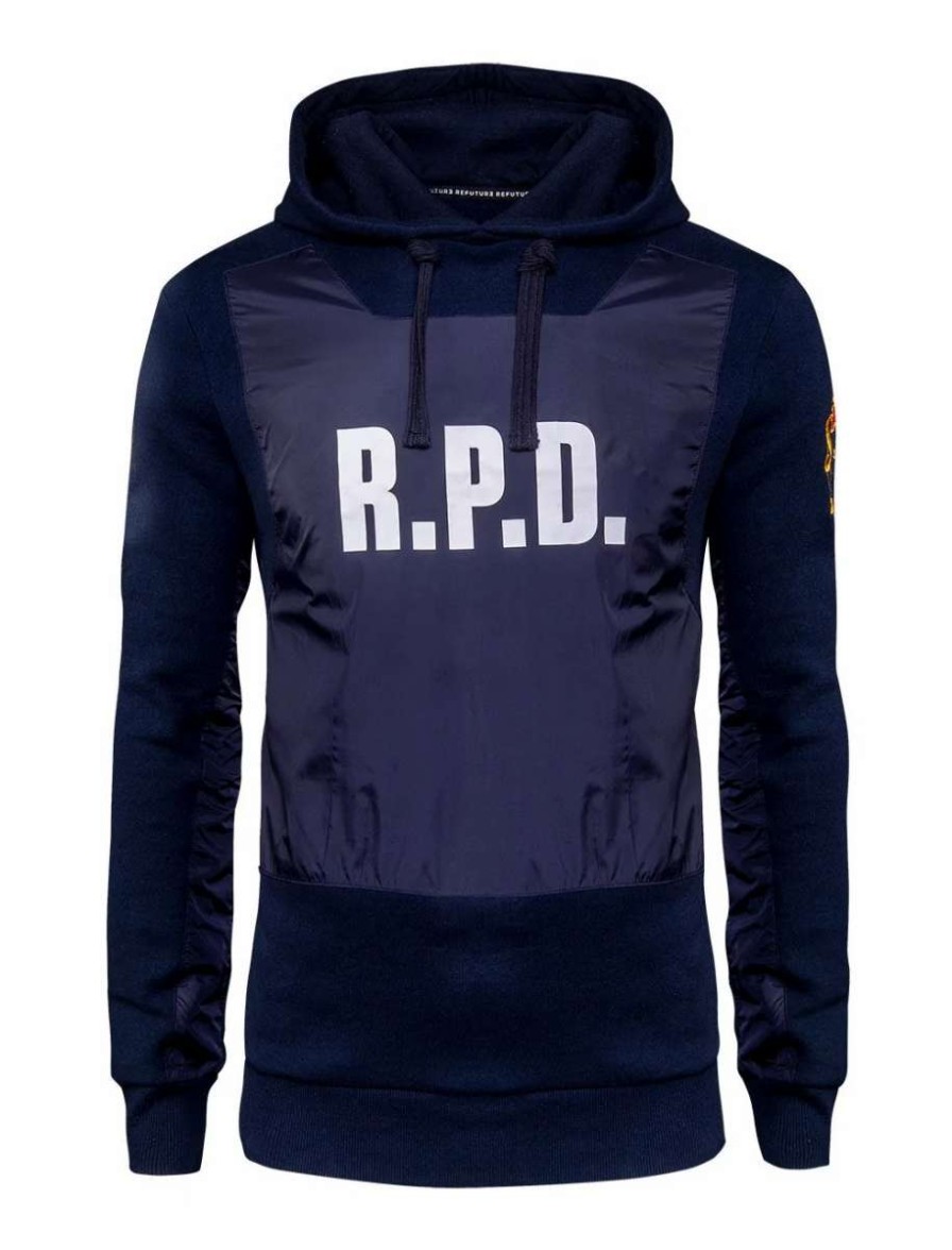 T-Shirts And Clothing * | Resident Evil 2: Leon Kennedy Rpd Premium Hoodie Discount Store