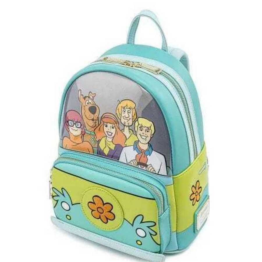 T-Shirts And Clothing * | Scooby Doo: Mystery Machine Loungefly Mini Backpack 100% Guarantee