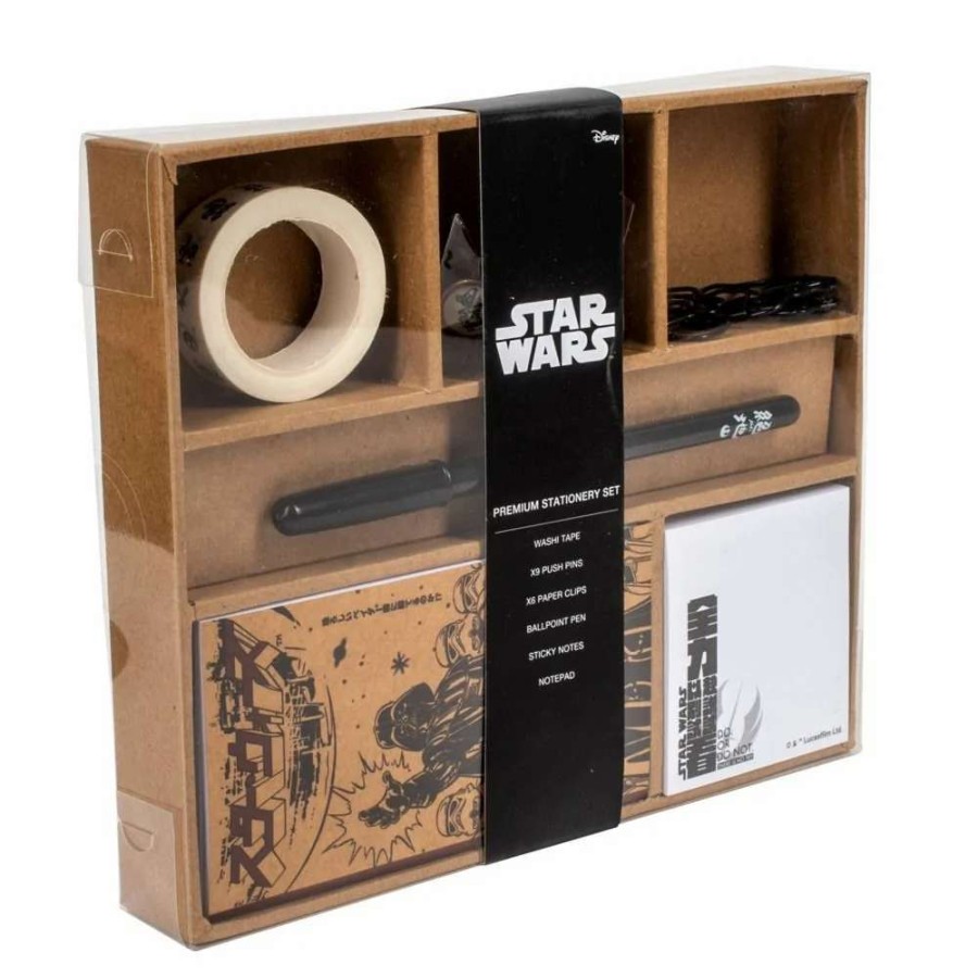 Home And Office * | Star Wars: Japanese Premium Stationery Set Hot Selling