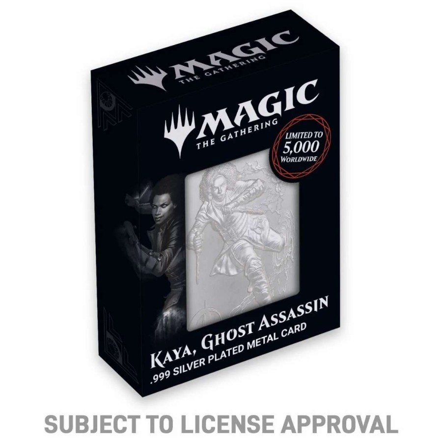 Props- Figures And Plushies * | Magic The Gathering: Limited Edition .999 Silver Plated Kaya Metal Collectible Hot Selling