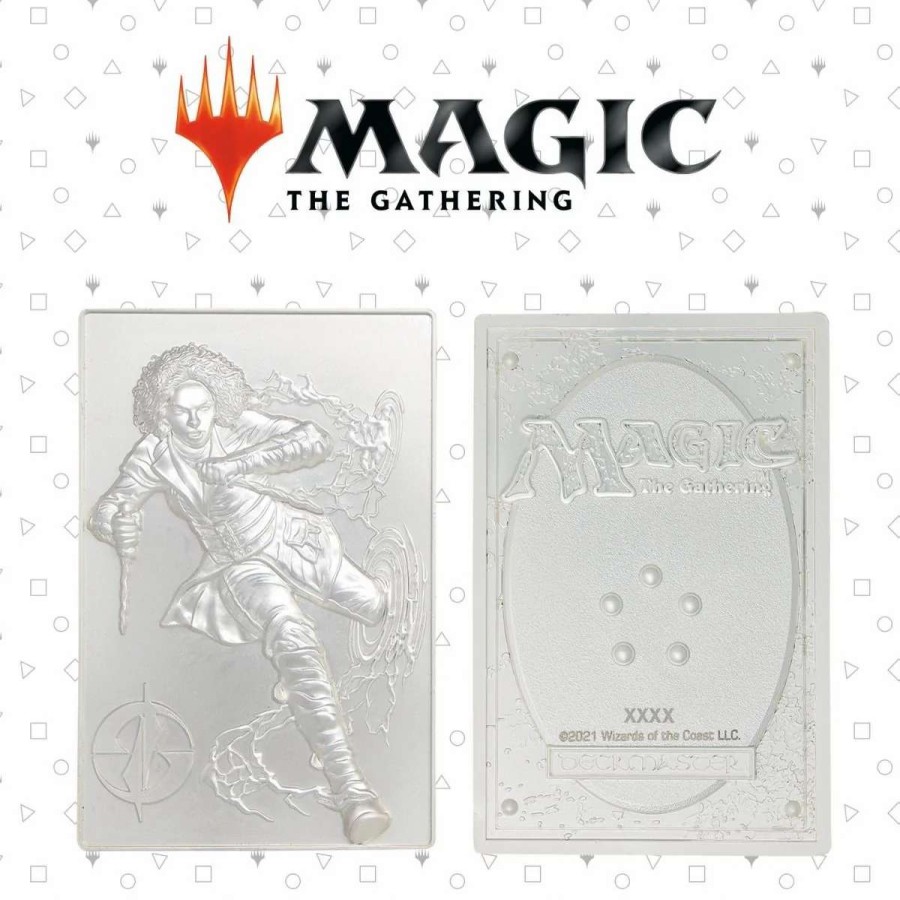 Props- Figures And Plushies * | Magic The Gathering: Limited Edition .999 Silver Plated Kaya Metal Collectible Hot Selling