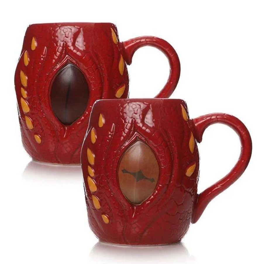 Home And Office * | The Hobbit: Awaken The Beast Smaug Heat Change Shaped Mug Discount Store