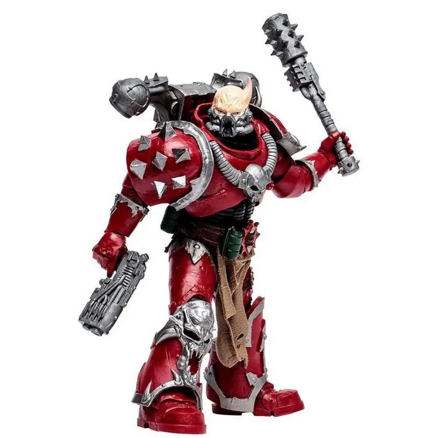 Props- Figures And Plushies * | Warhammer 40,000: Chaos Space Marine Word Bearer Mcfarlane Action Figure Lower Prices