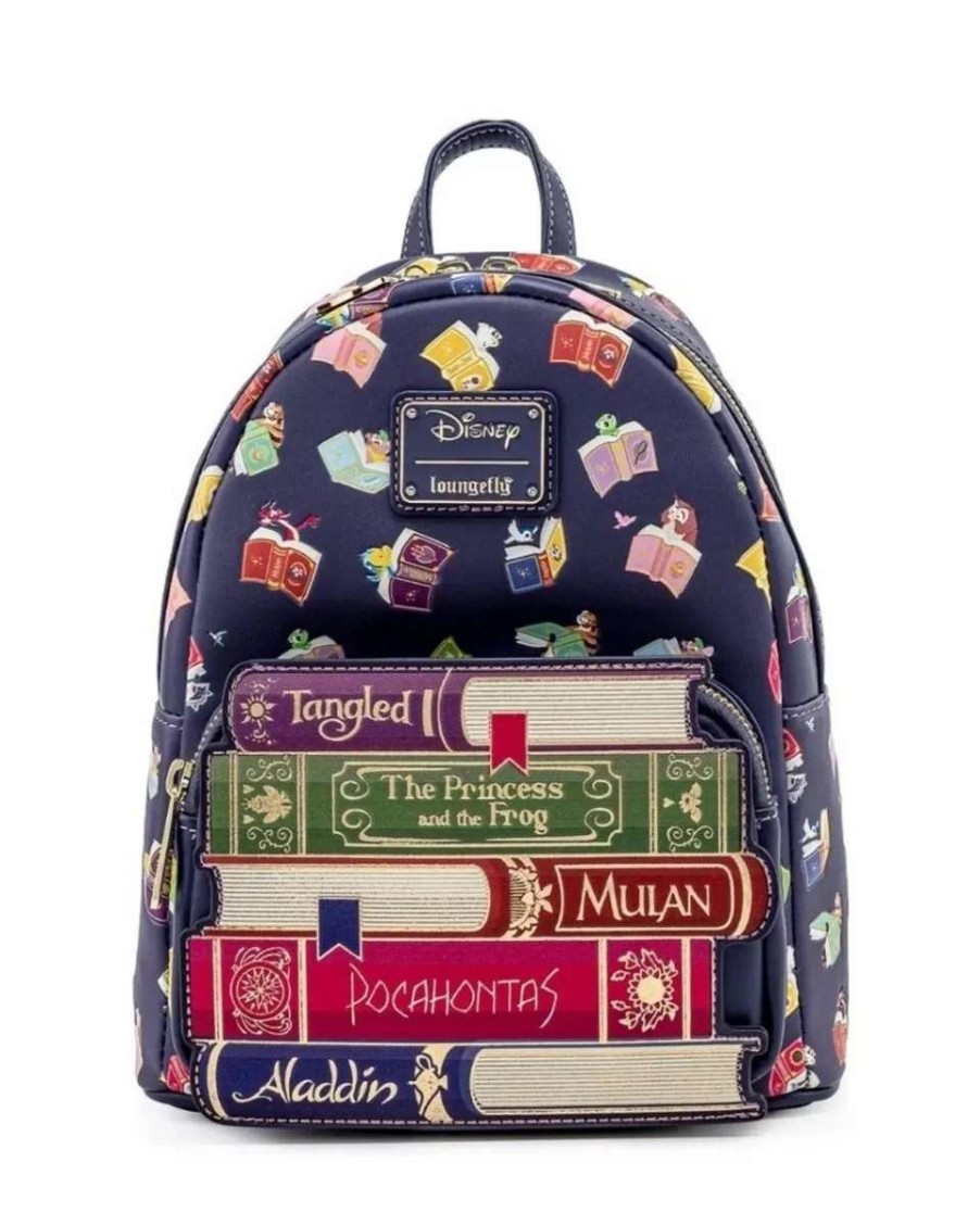 T-Shirts And Clothing * | Disney: Princess Books Loungefly Mini Backpack Discount Store