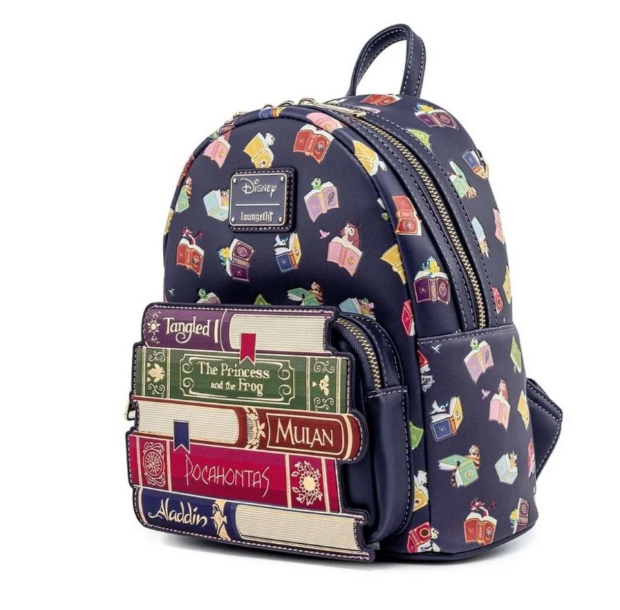 T-Shirts And Clothing * | Disney: Princess Books Loungefly Mini Backpack Discount Store