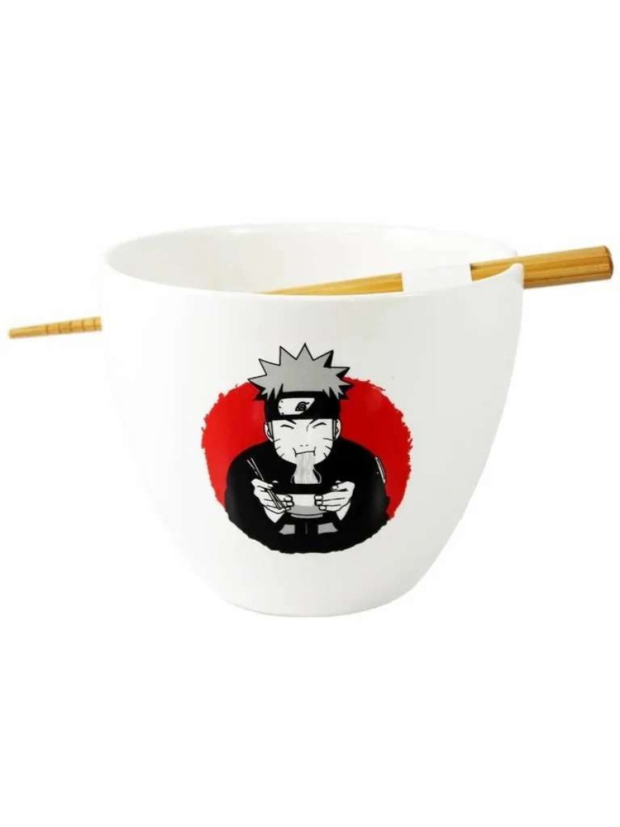 Home And Office * | Naruto Shippuden: Kanji 16Oz Ramen Bowl With Chopsticks Online