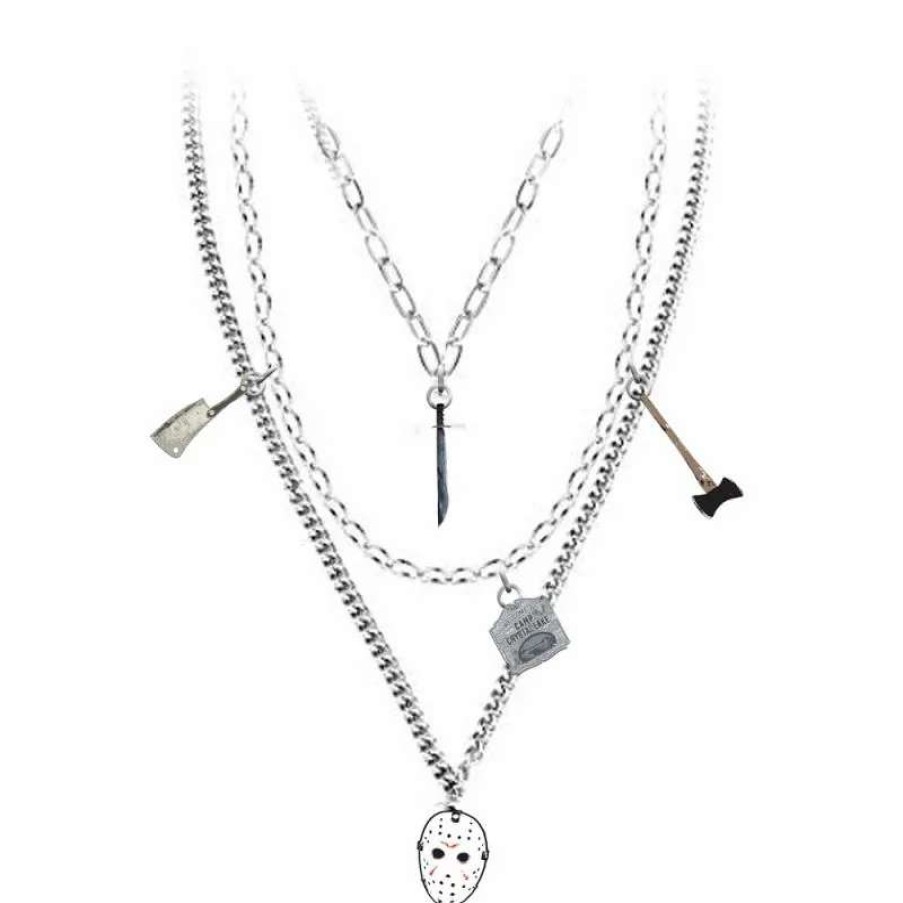 T-Shirts And Clothing * | Friday The 13Th: Multi Necklace Discount