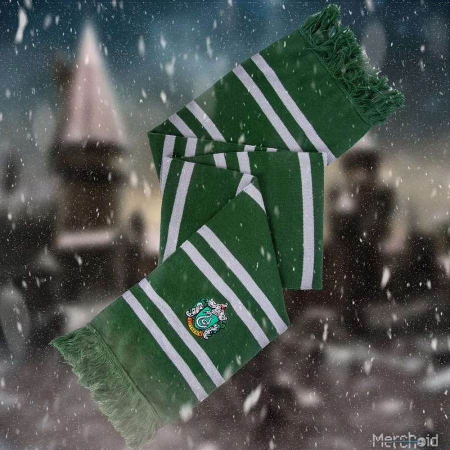 T-Shirts And Clothing * | Harry Potter: Slytherin House Scarf Official