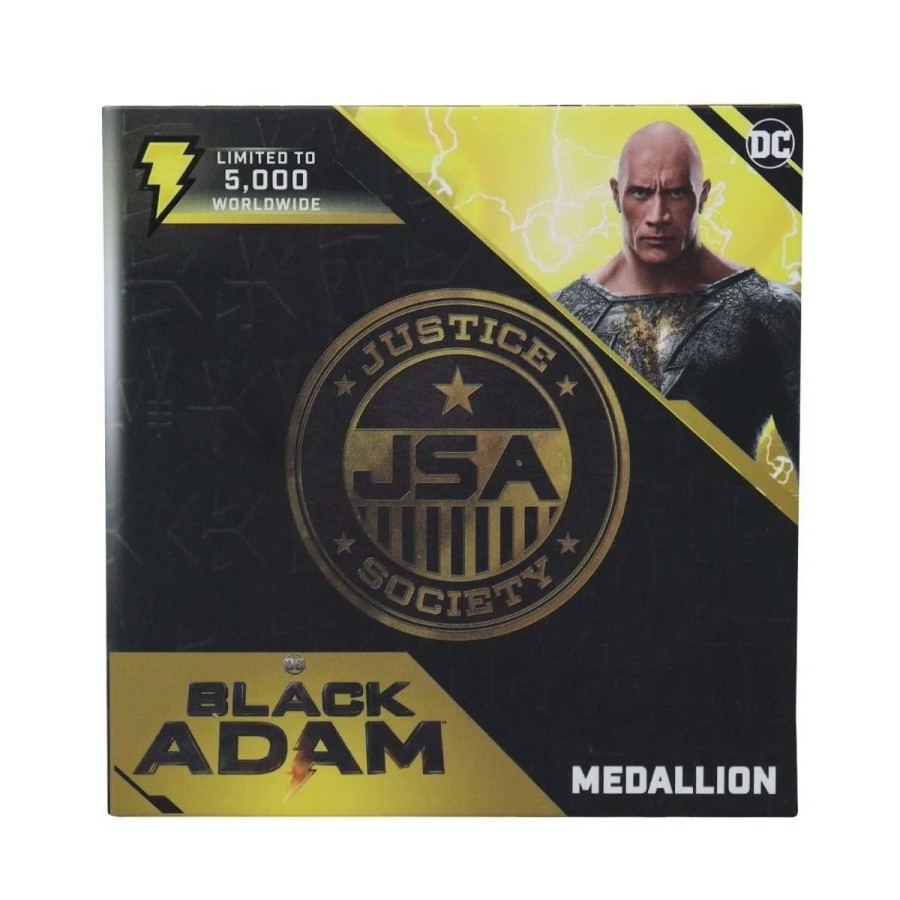 Props- Figures And Plushies * | Black Adam: Limited Edition Justice Society Of America Medallion Closeout Sale