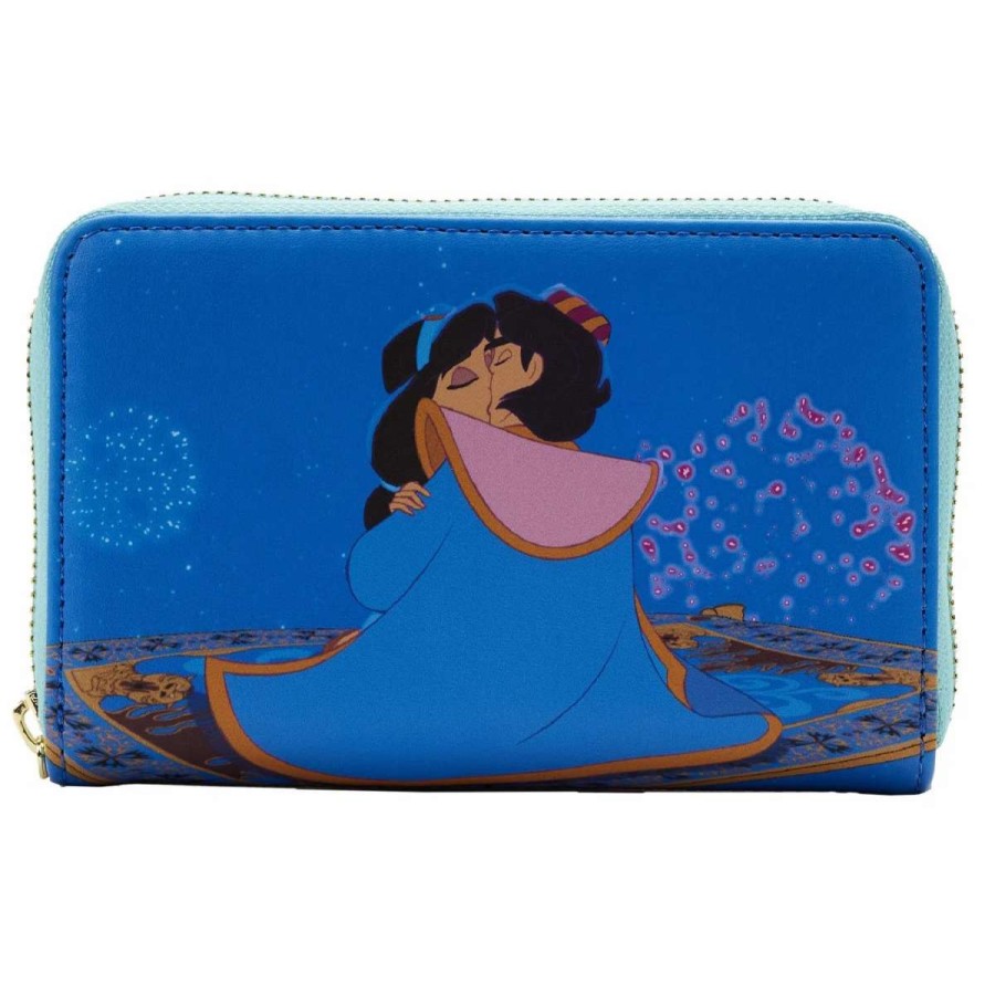 T-Shirts And Clothing * | Loungefly Jasmine: Princess Series Zip Around Wallet Exclusive Design