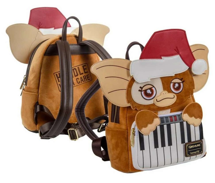 T-Shirts And Clothing * | Gremlins: Gizmo Holiday Loungefly Mini Backpack Best-Selling