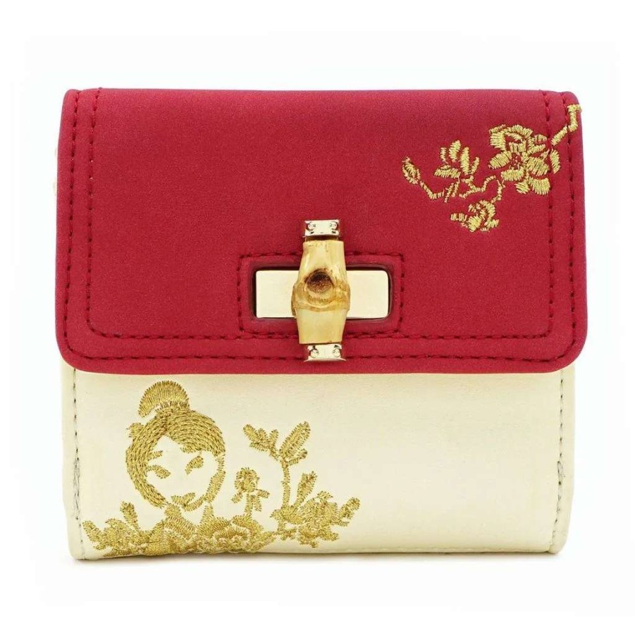 T-Shirts And Clothing * | Mulan: Bamboo Lock Loungefly Purse Low Price