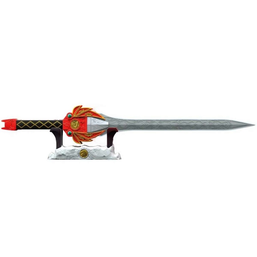 Props- Figures And Plushies * | Power Rangers: Lightning Collection Red Ranger Power Sword Prop Replica 100% Guarantee