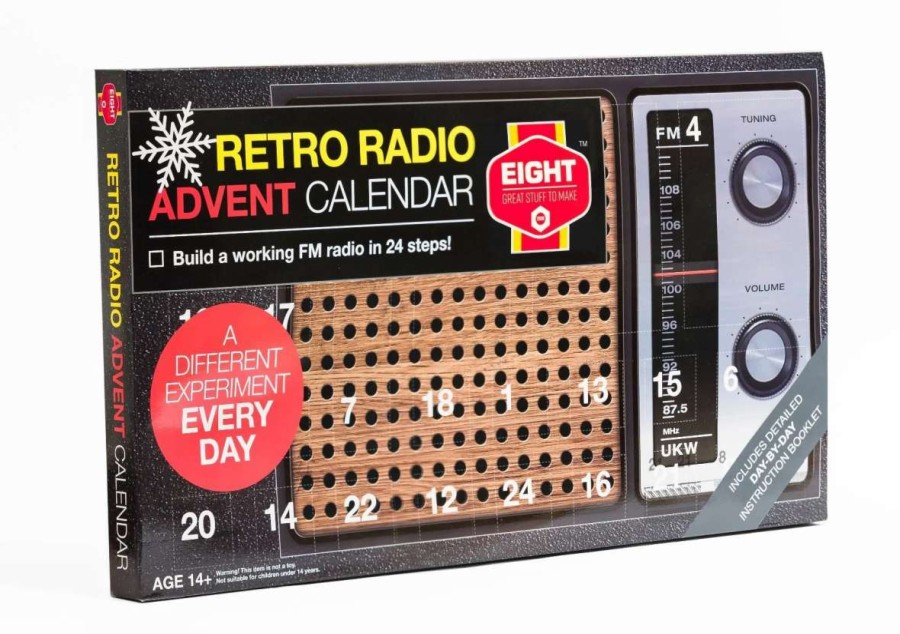 Props- Figures And Plushies * | Eight Retro Radio Advent Calendar Excellent