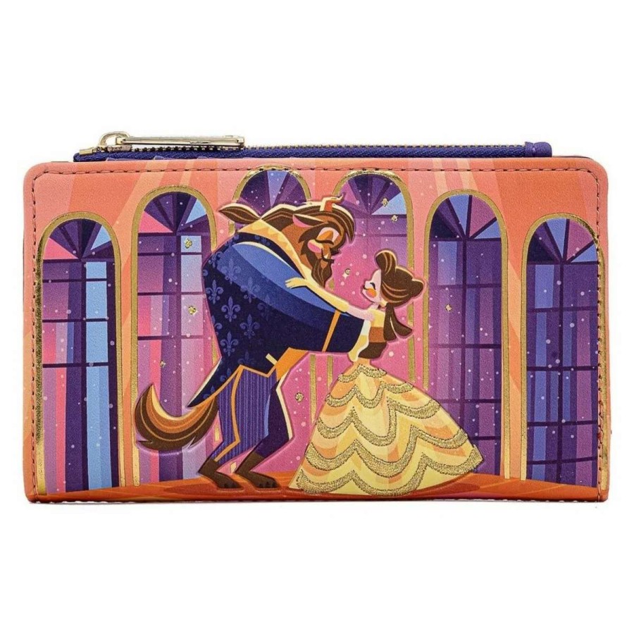 T-Shirts And Clothing * | Beauty And The Beast: "Bitter Sweet And Change" Ballroom Scene Loungefly Purse Hot Selling