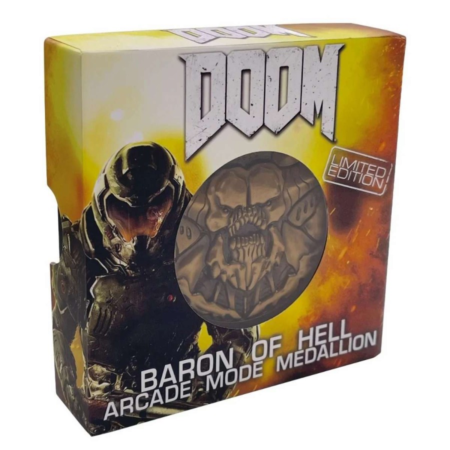 Props- Figures And Plushies * | Doom: Baron 'Level Up' Limited Edition Medallion Excellent