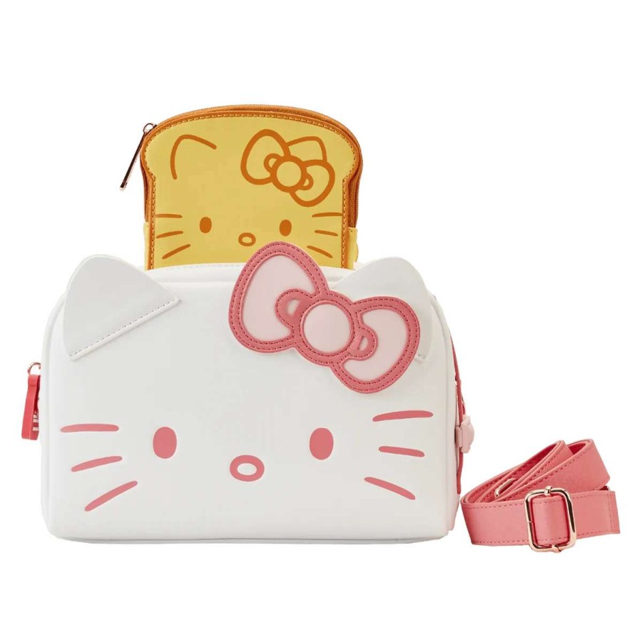 T-Shirts And Clothing * | Loungefly Hello Kitty: Breakfast Toaster Crossbody Bag Preorder Flash Sale