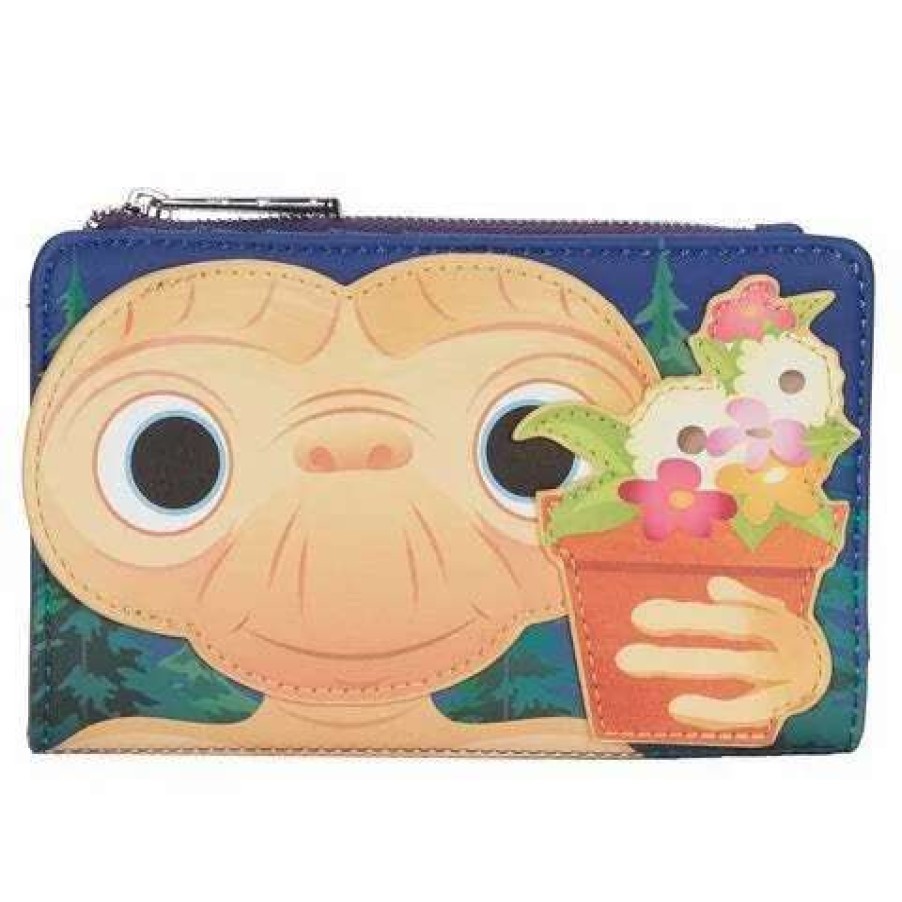 T-Shirts And Clothing * | Loungefly E.T: Flower Pot Flap Purse Large Choice