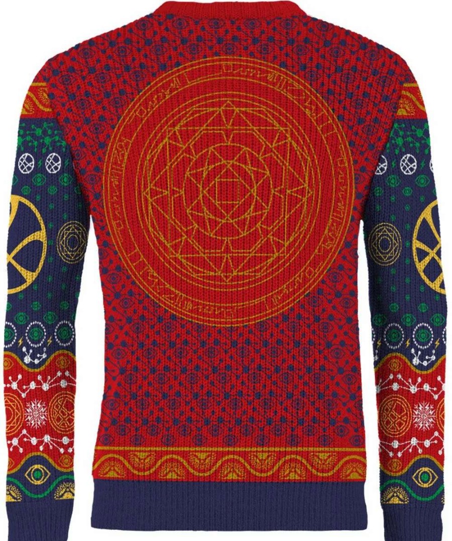 T-Shirts And Clothing * | Doctor Strange: In The Multiverse Of Merriment Christmas Sweater Discount Store