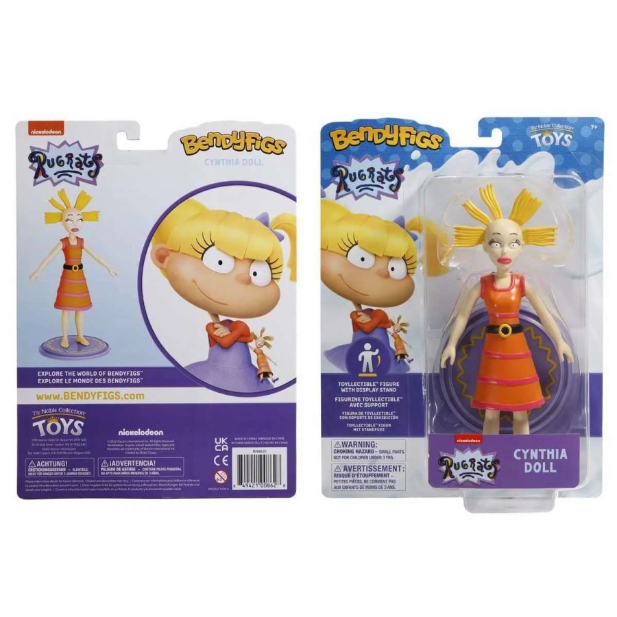 Props- Figures And Plushies * | Rugrats: Cynthia Doll Bendyfig Outlet