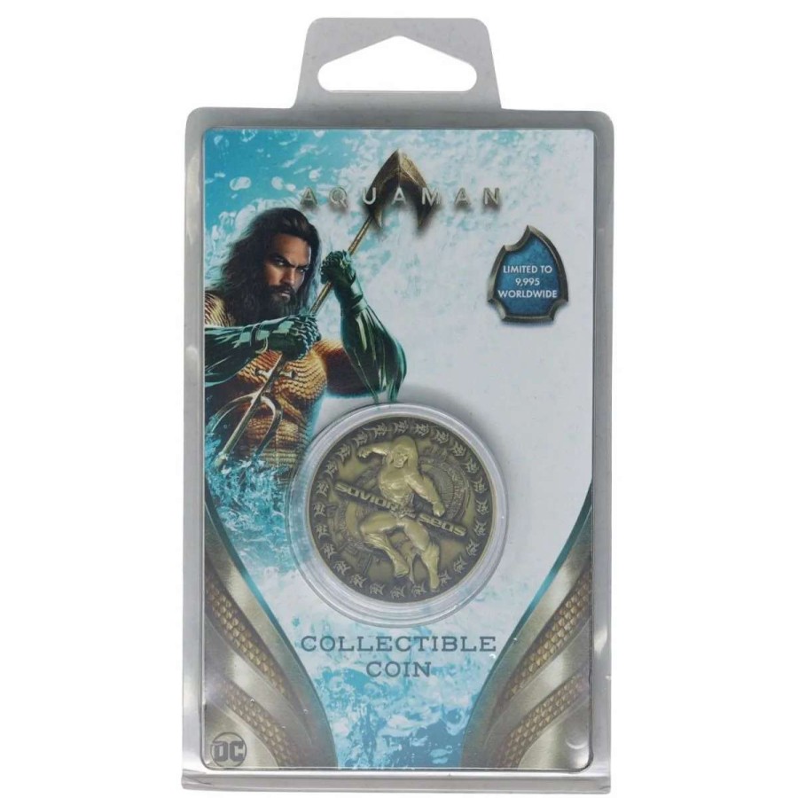 Props- Figures And Plushies * | Aquaman: Limited Edition Coin Online Sales